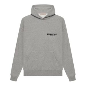 Essential Fear Of God Hoodie Dark Oatmeal