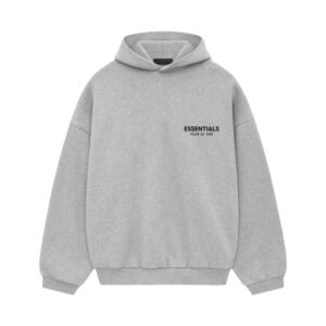 Essential Fear Of God Hoodie Grey