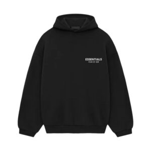 Essential Fear Of God Hoodie Black