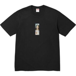 Supreme Prayer Card Box Logo Tee Black