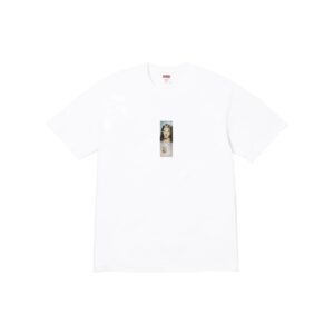 Supreme Prayer Card Tee Box Logo White
