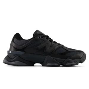 New Balance 9060 Triple Black Leather